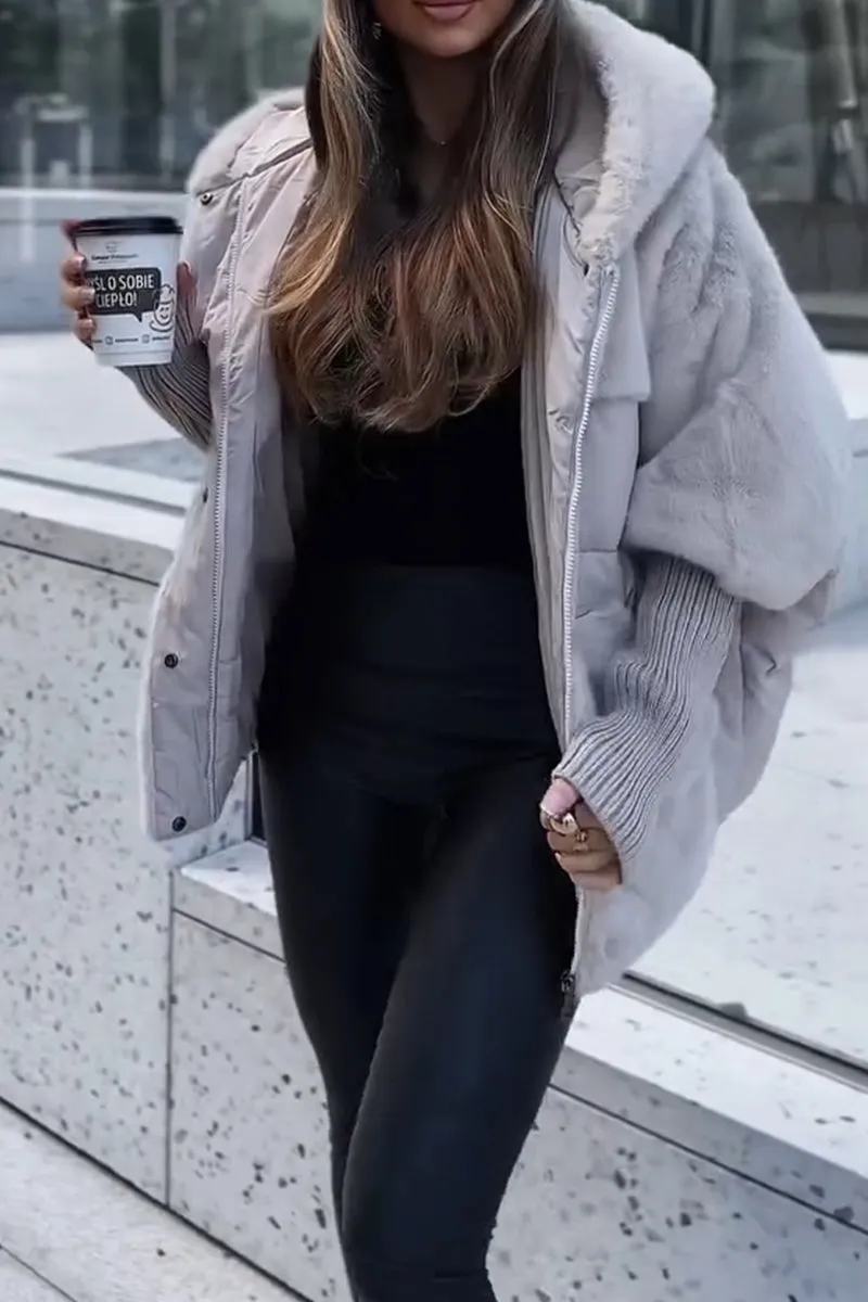 Lune London | Luxurious Modern Bomber Jacket with Hood