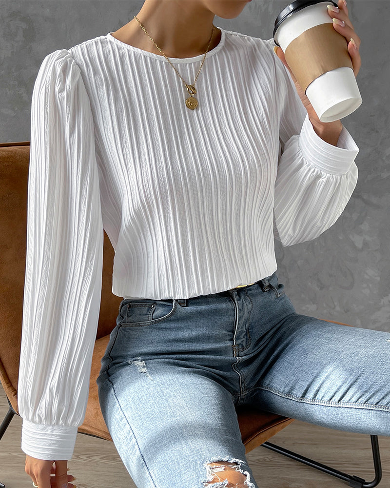 Lune London | Elegant shirt with round collar