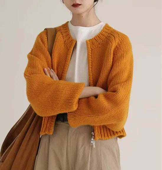 Lune London | Women's Oversized Cardigan with Zipper