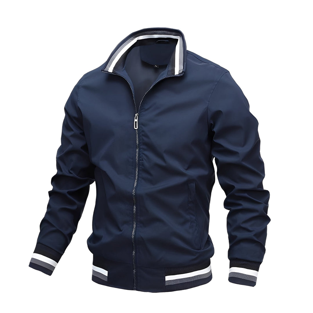 Lune London | Casual Bomber Jacket with Stripes for Men