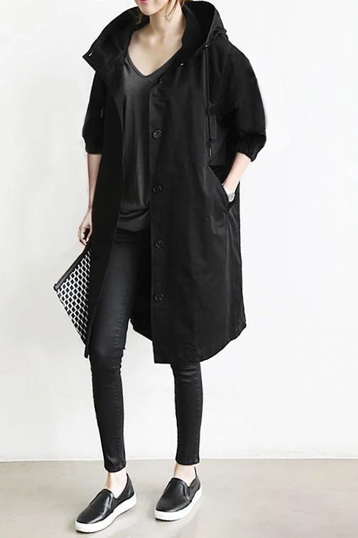 Lune London | Hooded Trench Coat