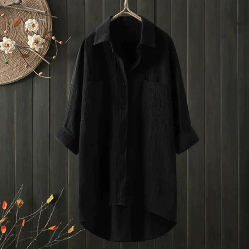 Lune London | Luftige Oversize Bluse Aus Baumwolle