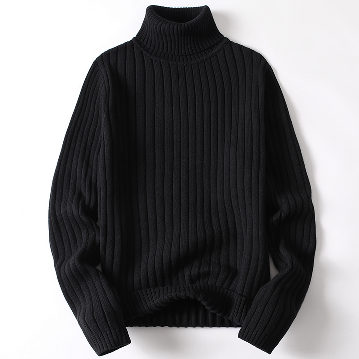 Lune London | Turtleneck Sweater - Soft Knit - Ribbed Design - Long Sleeve Warm Comfort