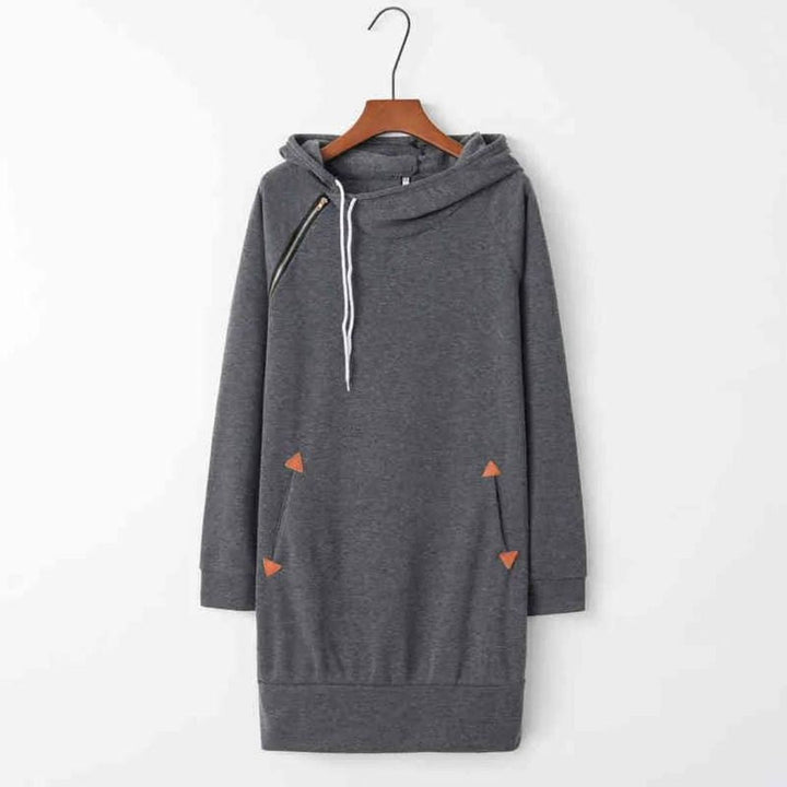 Lune London | Casual hoodie sweatshirt dress with pockets