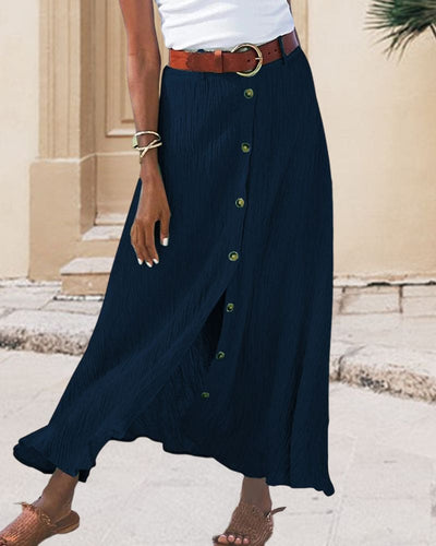 Lune London | Longer skirt with buttons