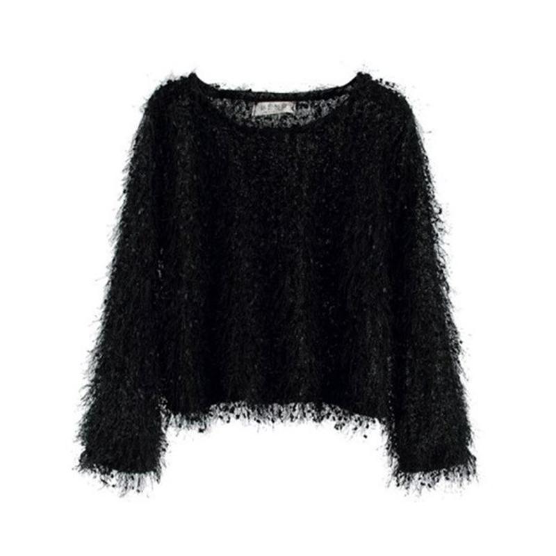 Lune London | Plush round neck sweater