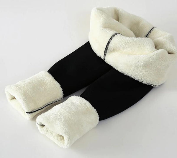 Lune London | Leggings Thermiques - Doublure en Fleece - Doux & Élastique pour le Confort d'Hiver
