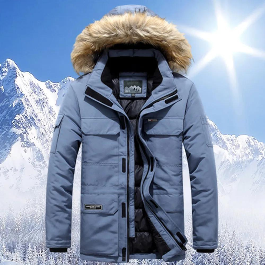 Lune London | Parka Men with Fur Collar