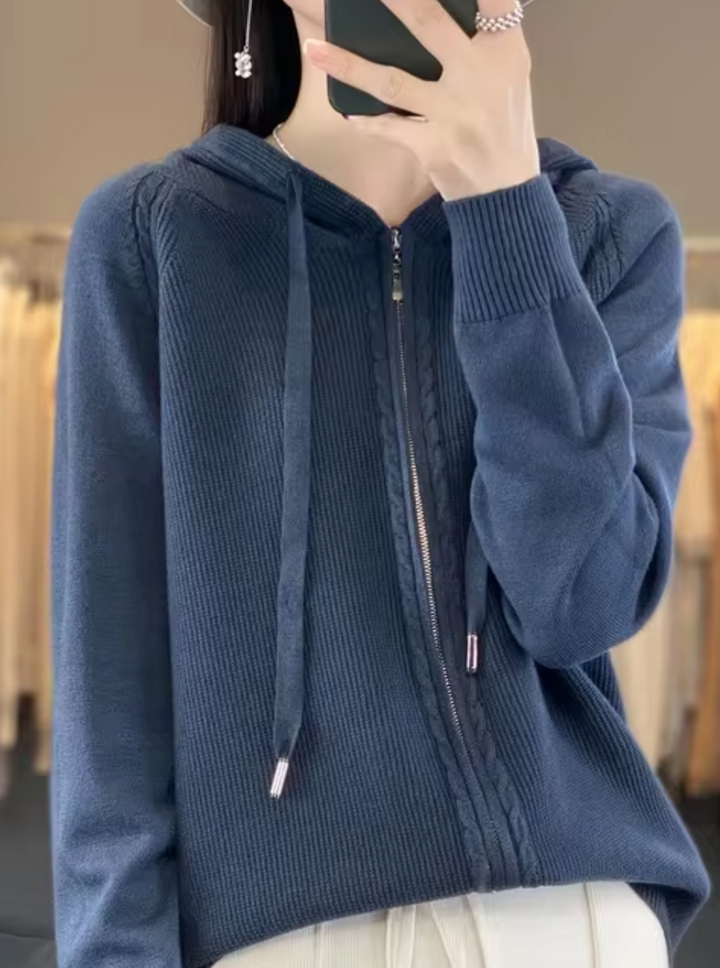 Chic und Stil | Hooded cardigan