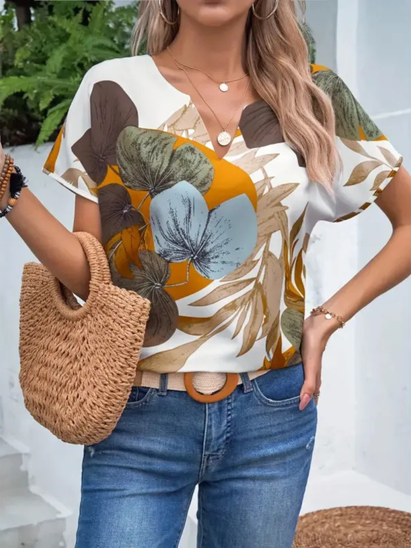 Lune London | Floral Button Blouse
