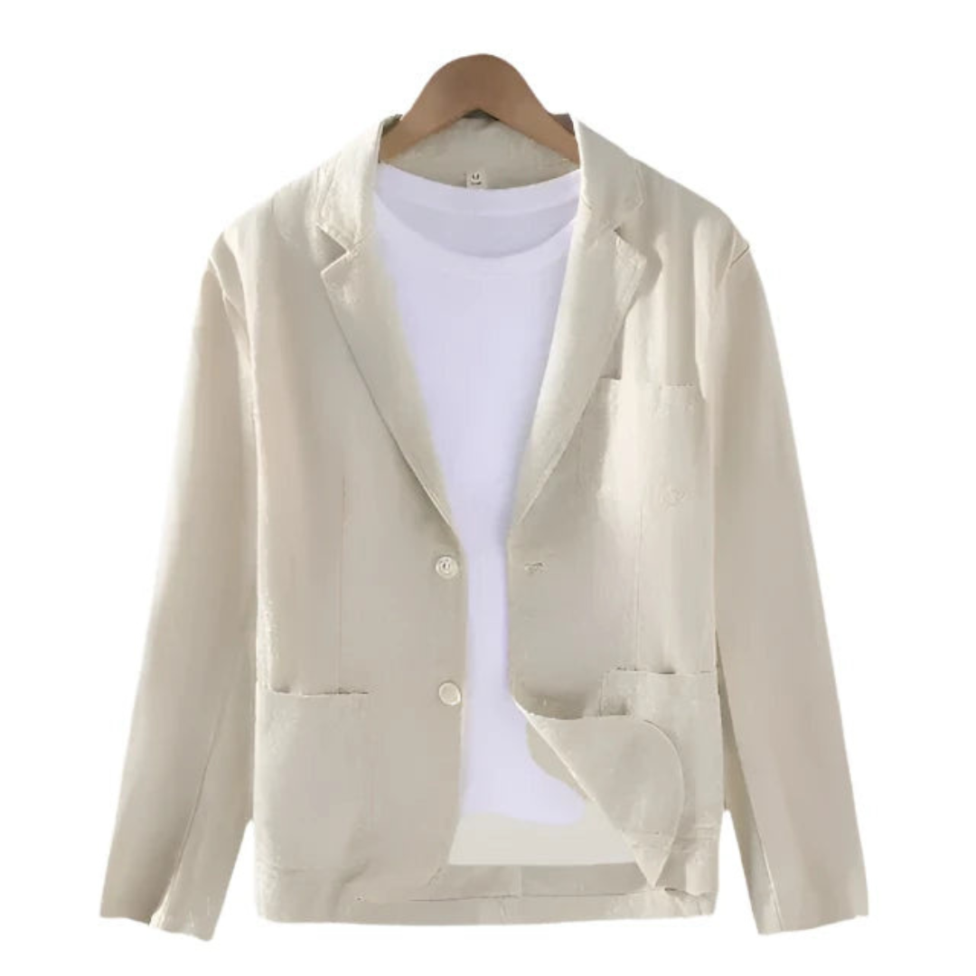 Lune London | Men's Elegant Italian Linen Blazer Charming Jacket for Men