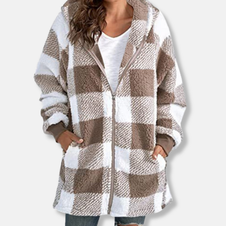 Lune London | Hoodie - Oversized Fit - Soft Knit Material - Zipper - Longer Model - Casual