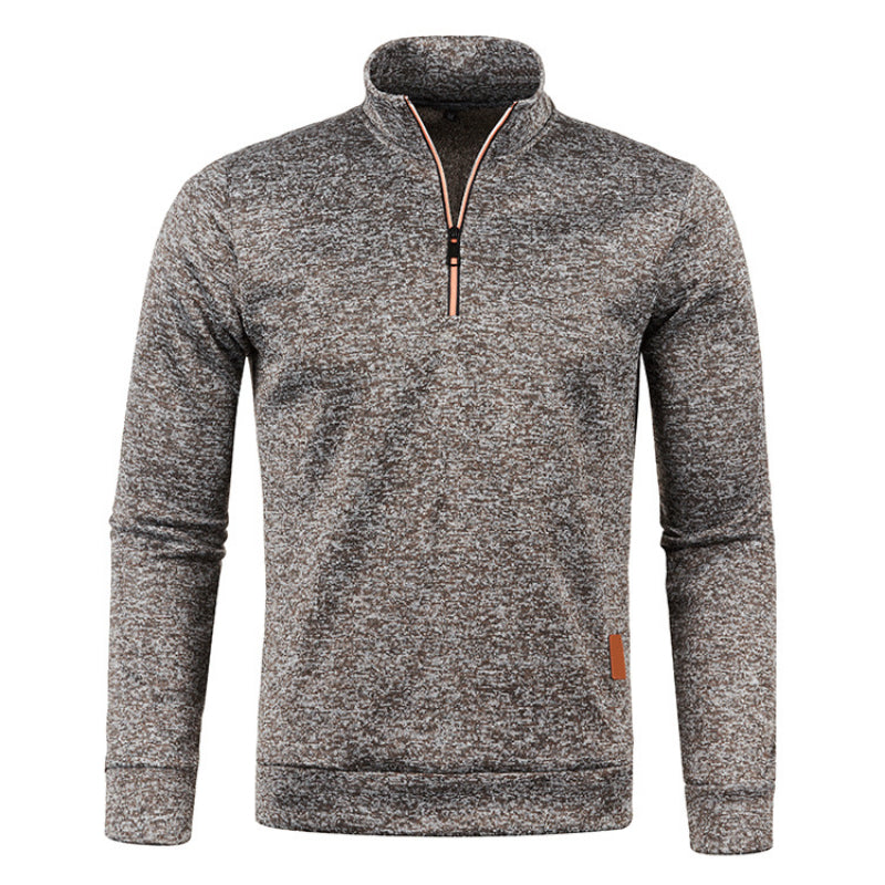 Lune London | Sweater - Warmer knitted sweater with polo collar