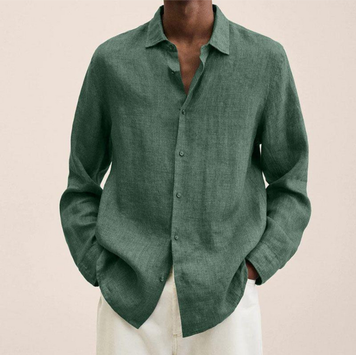 Lune London | Linen shirt for men Long