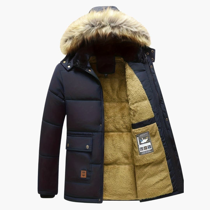 Lune London | Fleece Hoodie with Zipper for Men