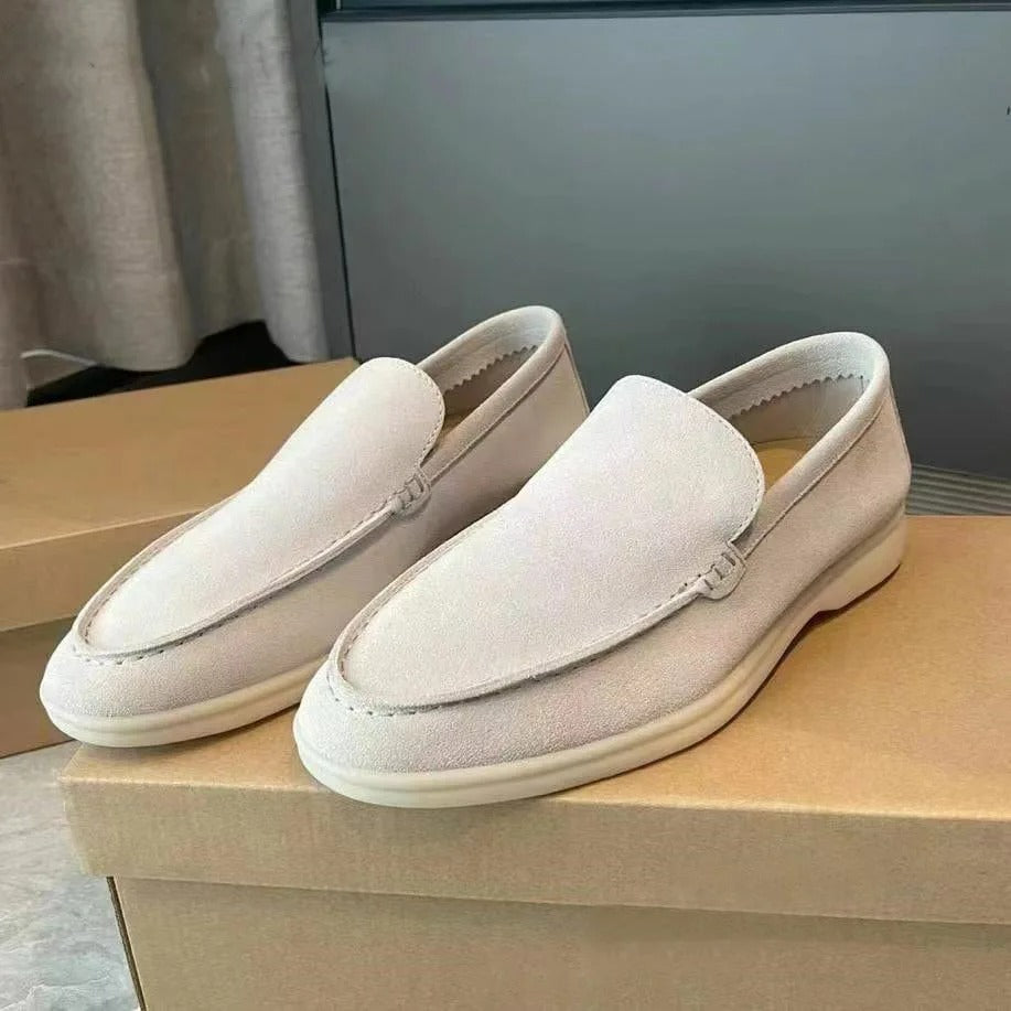 Lune London | Suede Loafers