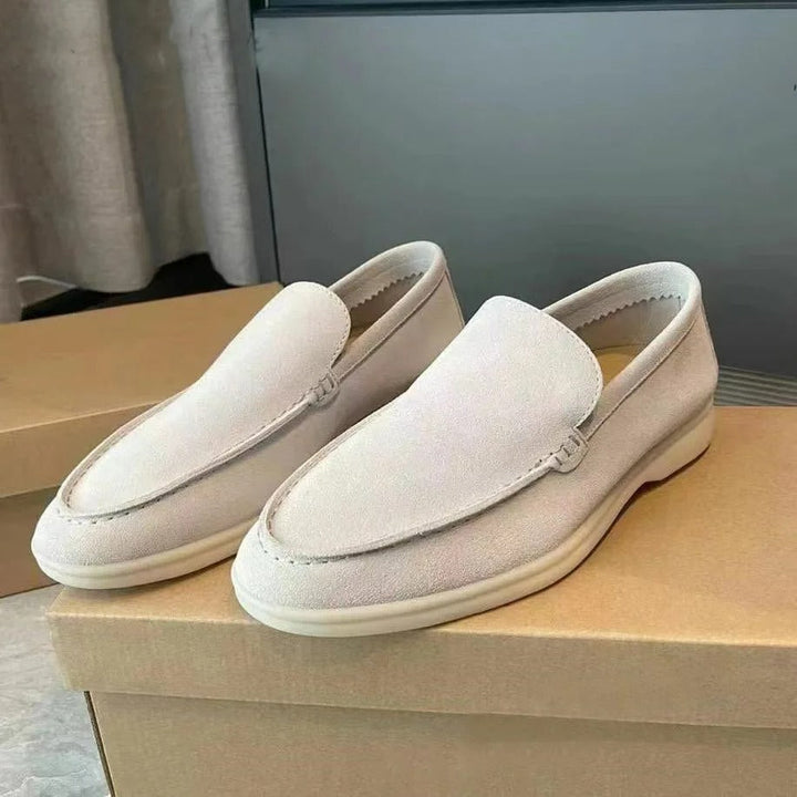 Lune London | Suede Loafers