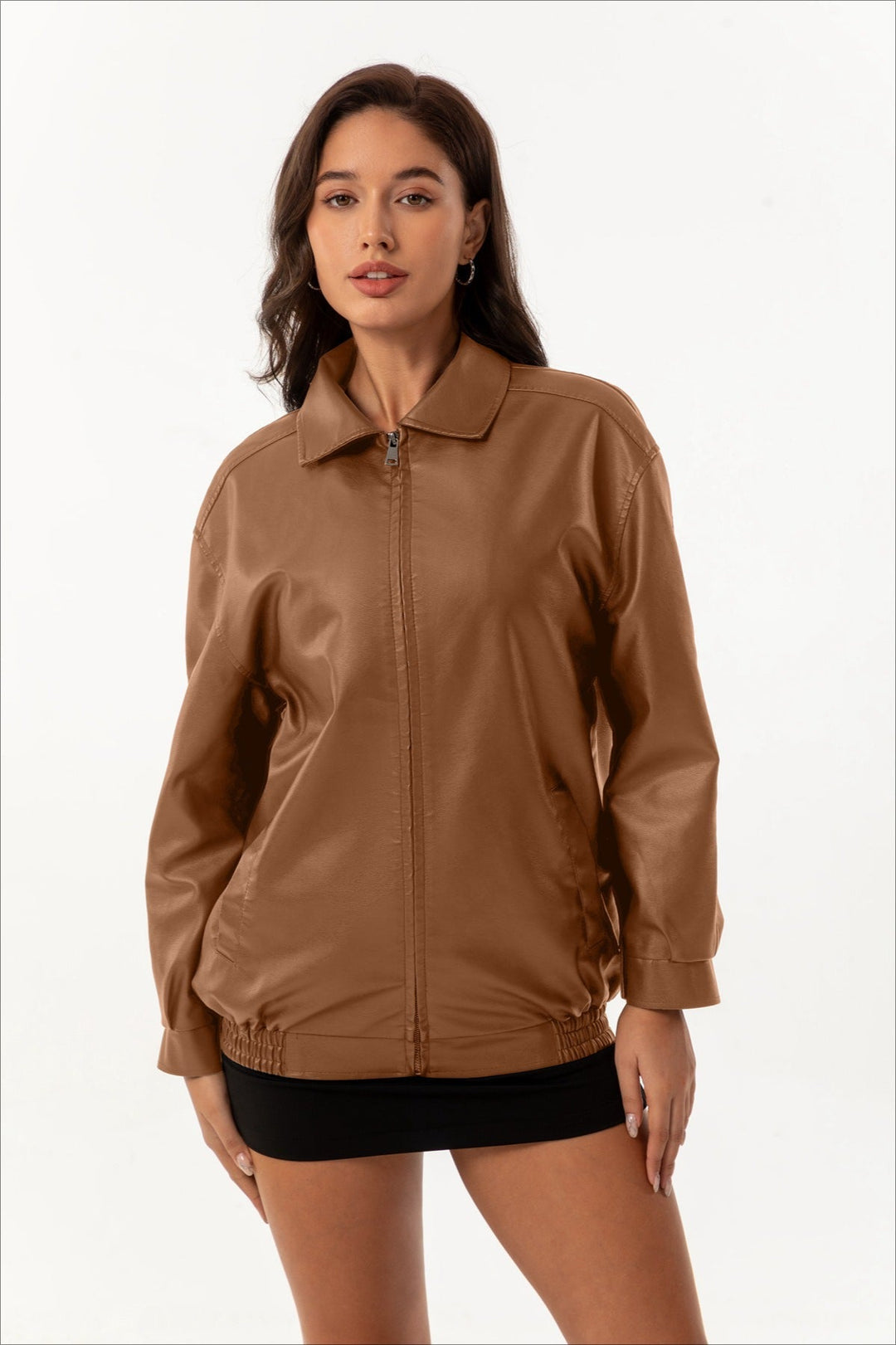 Lune London | Revers leather jacket