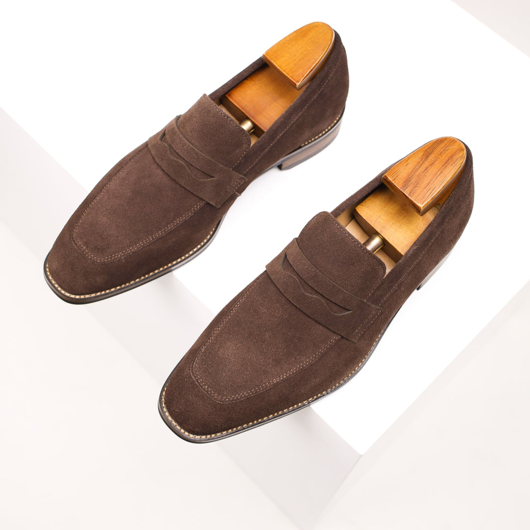 Lune London | Slip On Leather Penny Loafers Men's Shoes
