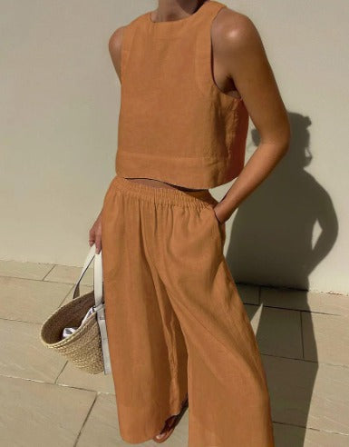 Lune London | Linen Two-Piece Summer Set Women
