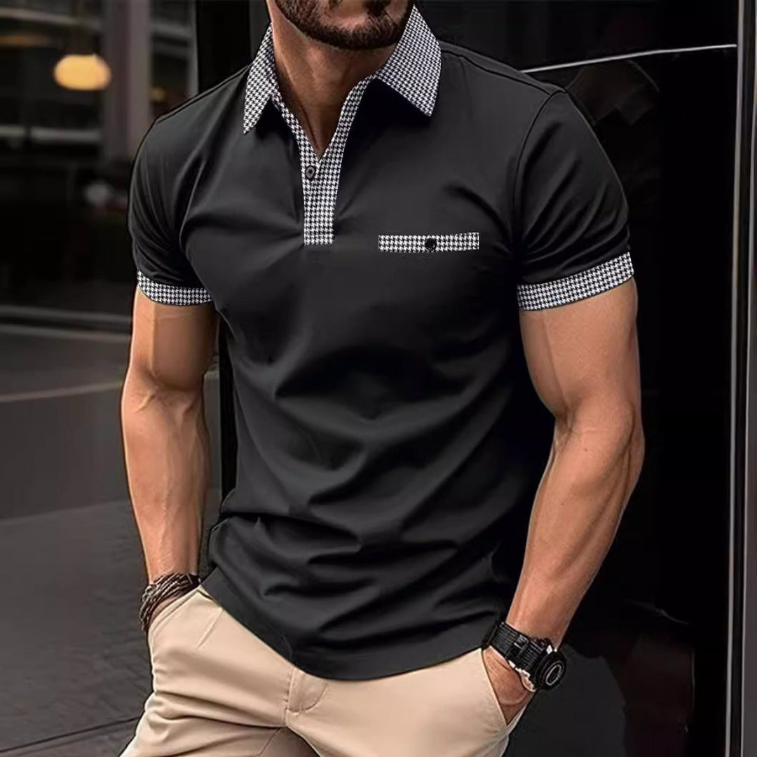 Lune London | Color-Coordinated Polo Shirt with Buttons