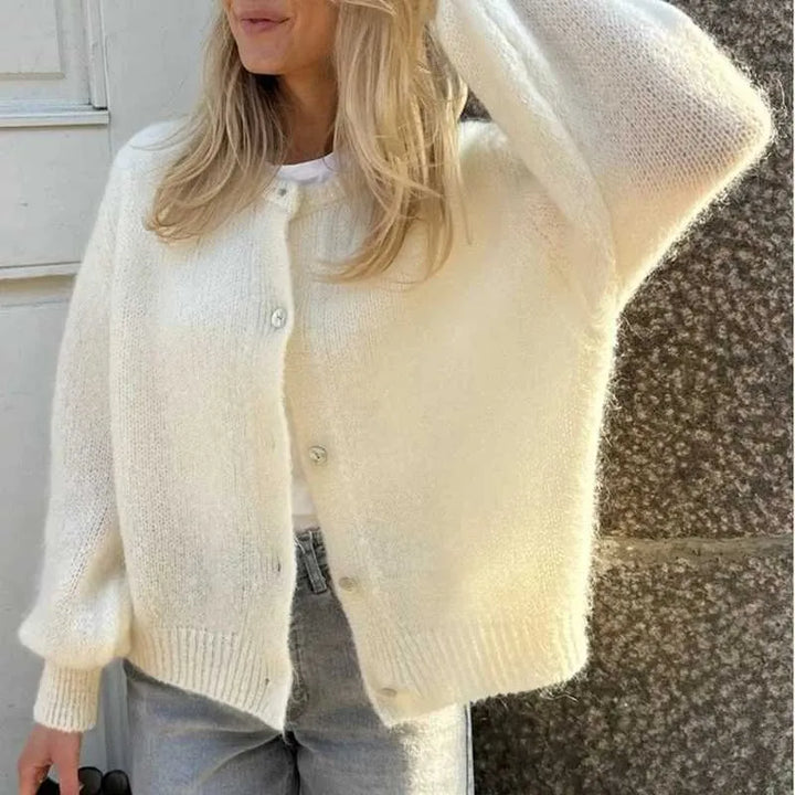 Lune London | Women's Sweater with Button Closure