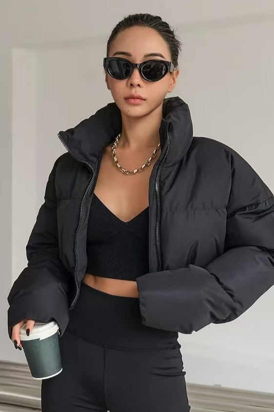 Lune London | Patchwork quilted puffer jacket