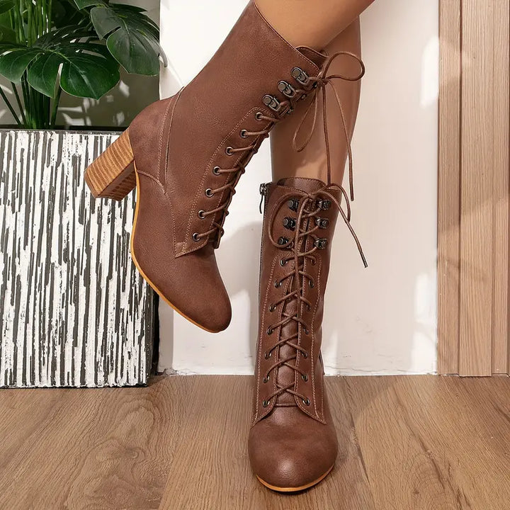 Lune London | Velvet Ankle Boots for Women