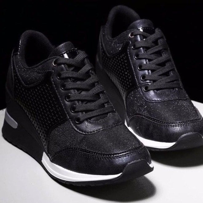 Lune London | High heel sneakers with wedge sole