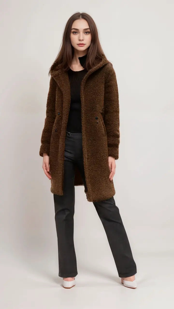 Lune London | Teddy jacket with cuddly texture