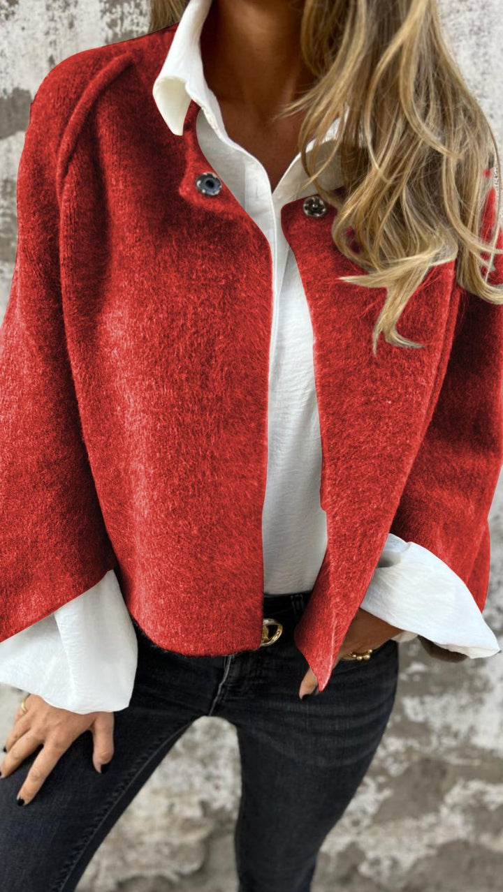 Lune London | Cardigan - Soft knit fabric - Long cut to the thigh - Versatile and comfortable