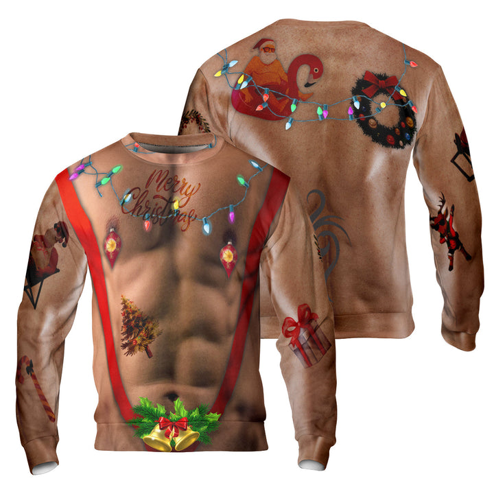Lune London | Pack of 6 Unisex Ugly Christmas Sweatshirts with Round Neck - HYPERFAVOR