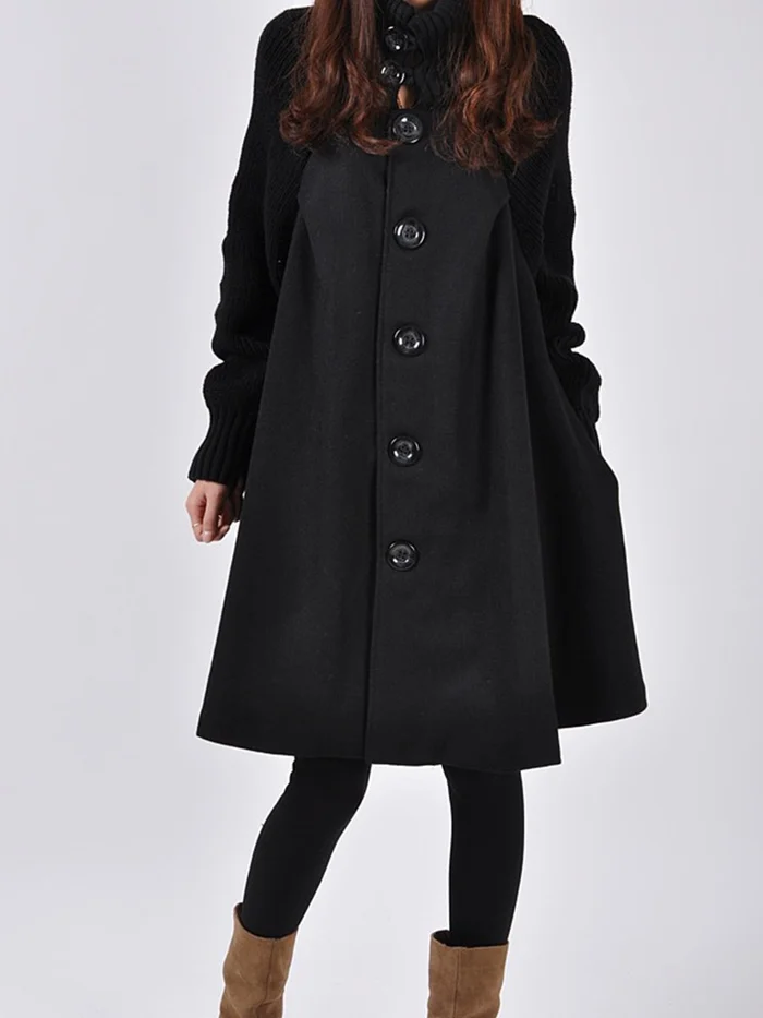 Lune London | Long coat in plus size
