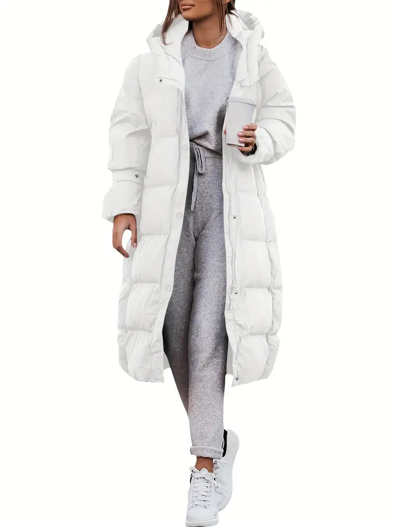 Lune London | Puffer Jacket with Hood for Women Warm