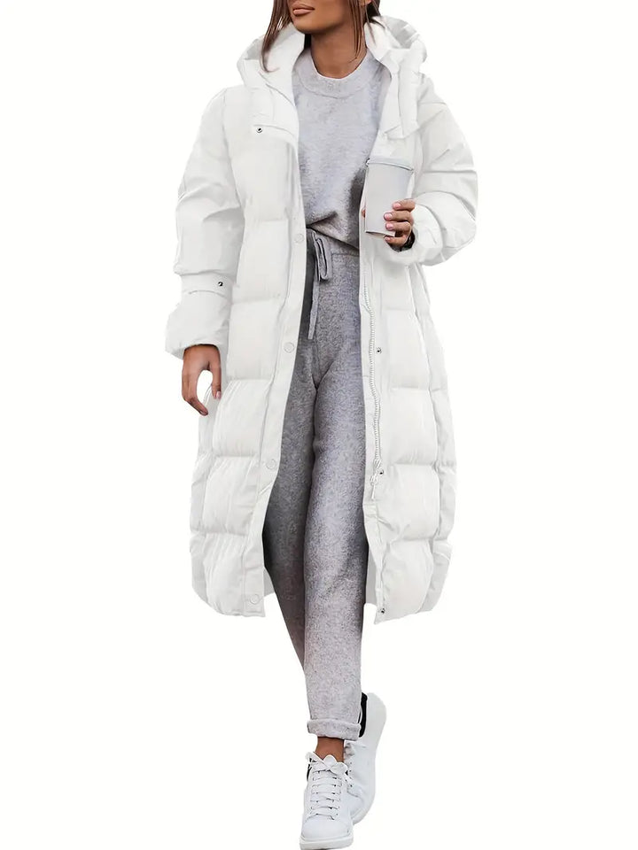 Lune London | Puffer Jacket with Hood for Women Warm