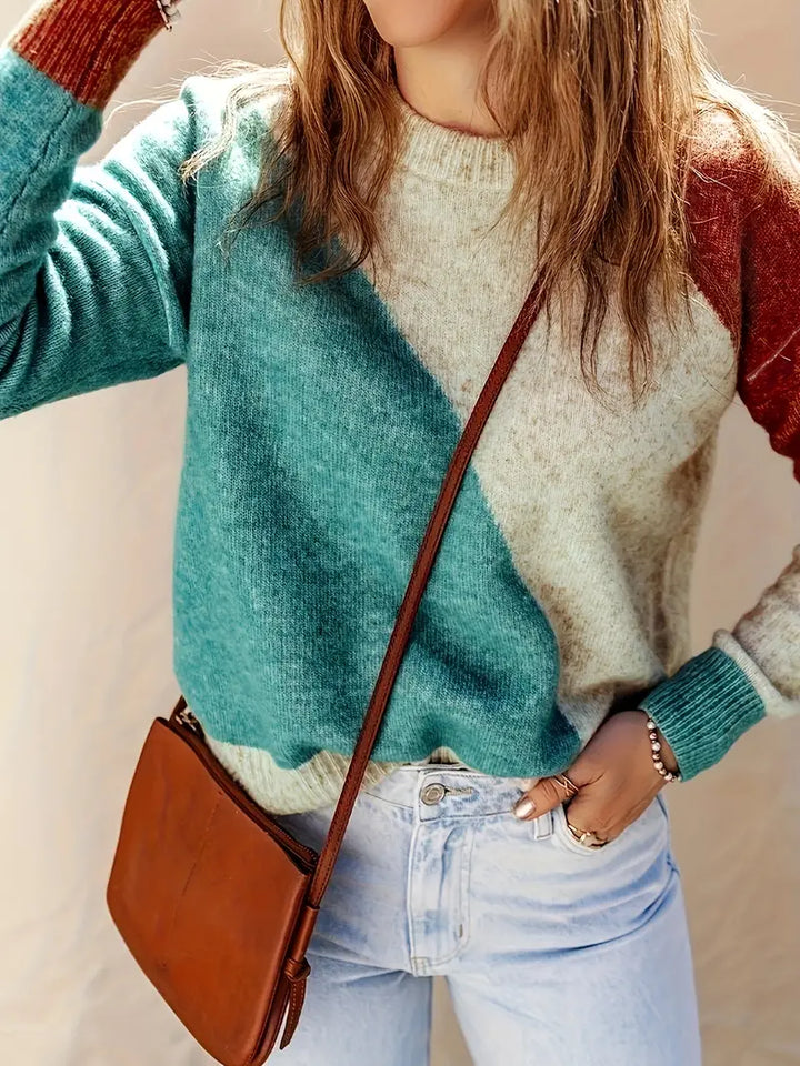 Lune London | Color Block Sweater