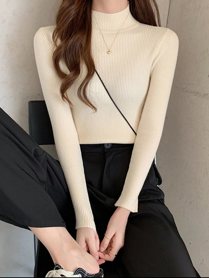 Lune London | Cozy ribbed wool sweater for women
