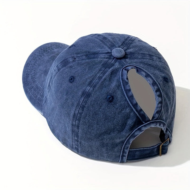 Lune London | Ponytail Baseball Cap with Breathable Comfort and UV Protection