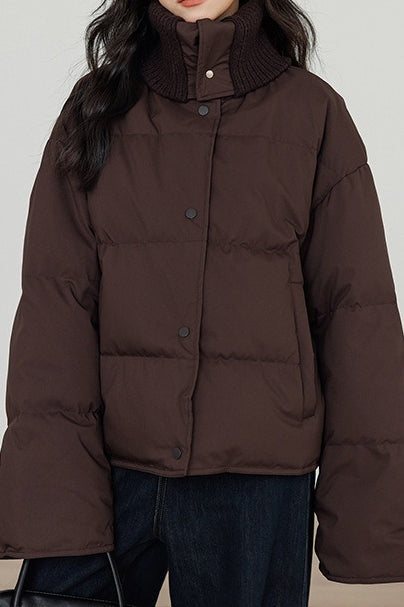 Lune London | Collar White Duck Down Puffer Jacket