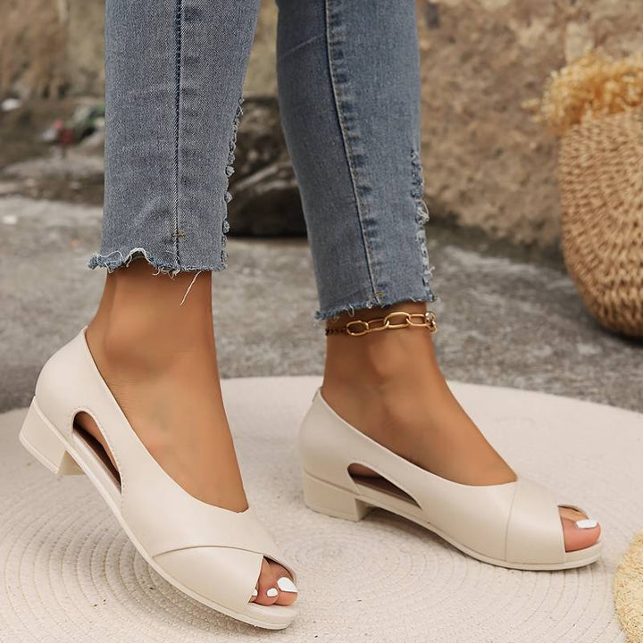Lune London | Elegant Orthopedic Heeled Sandals