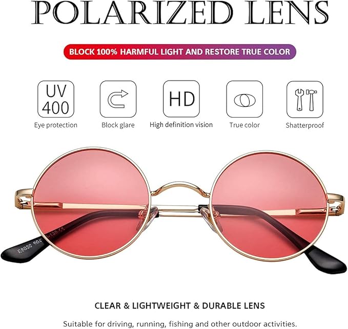 Lune London | Round Polarized Sunglasses