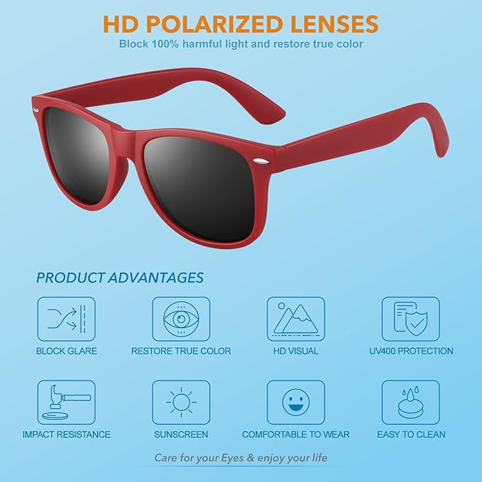 Lune London | 80s Retro Polarized Sunglasses