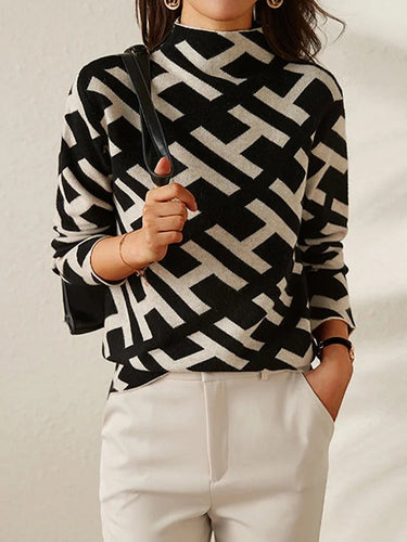 Lune London | Comfortable Beautiful Geometric Sweater