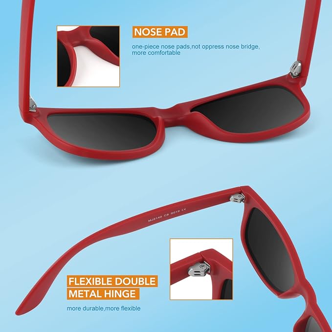 Lune London | 80s Retro Polarized Sunglasses