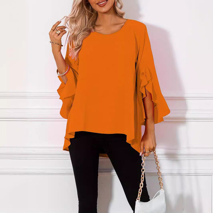 Lune London | Blouse with Round Neckline for Spring