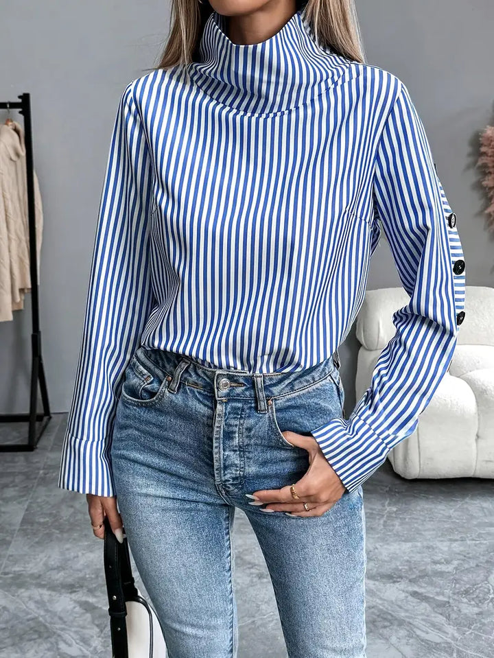 Lune London | Stylish Striped Blouse Made of Cotton