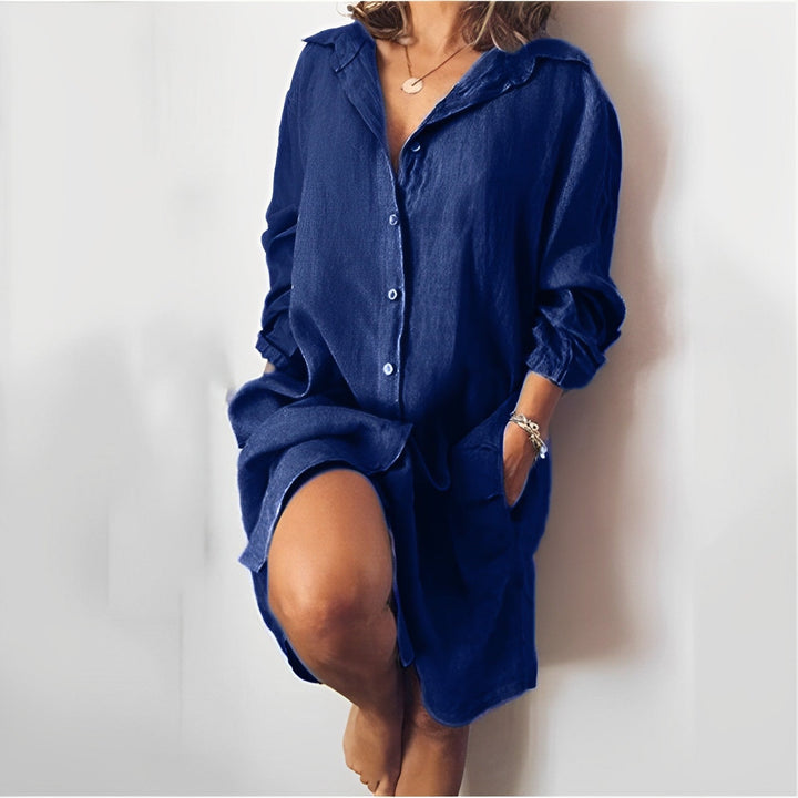 Lune London | Long-Sleeved Cotton Dress