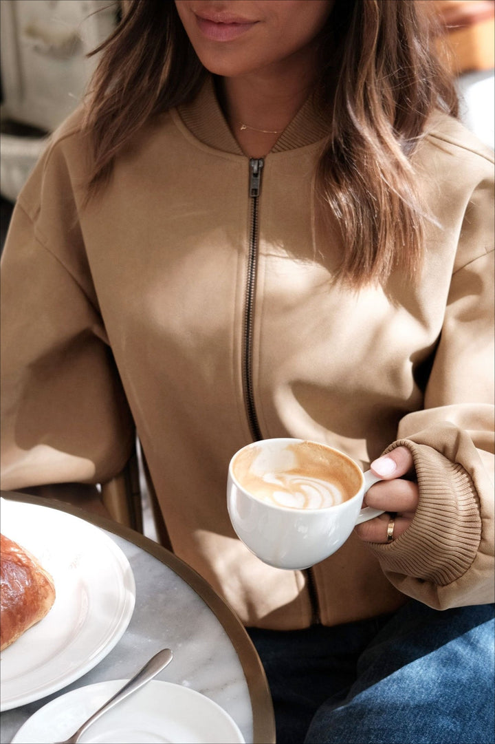 Lune London | Fauxsuede Bomber Jacket