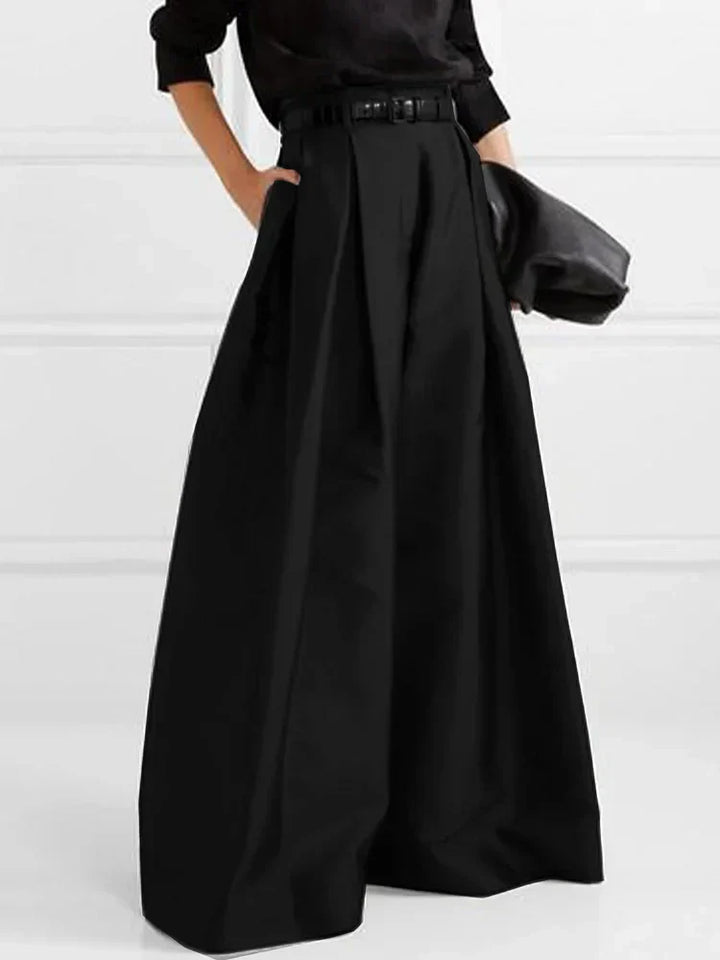 Lune London | Wide Leg Pants with High Waist