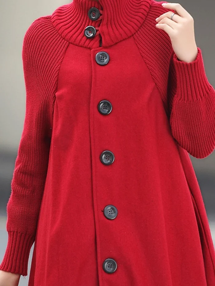 Lune London | Long coat in plus size